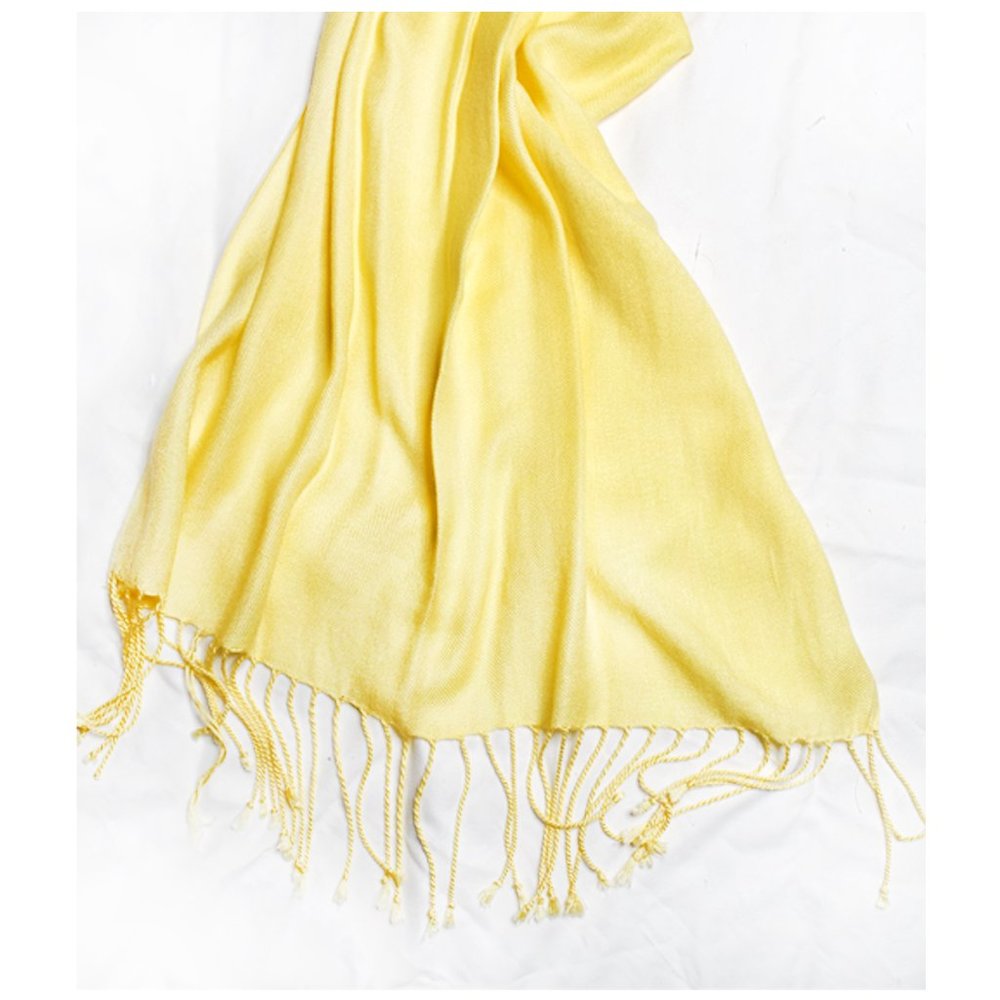 Yellow Pashmina Scarf - Picture 5 of 6